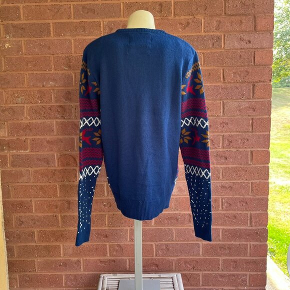 1(love) NASA Ugly Christmas Sweater-Captain! - Picture 2 of 11